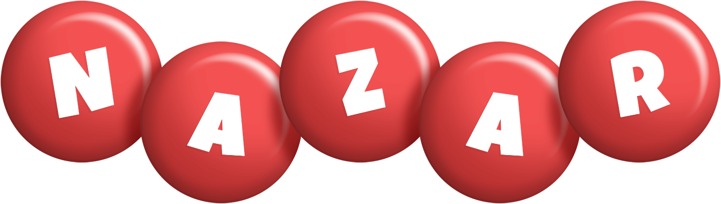 Nazar candy-red logo