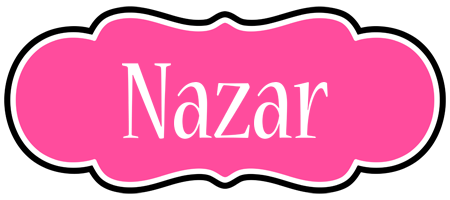 Nazar invitation logo