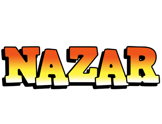 Nazar sunset logo
