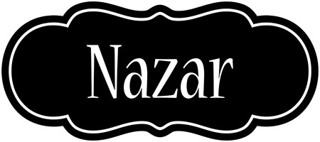 Nazar welcome logo