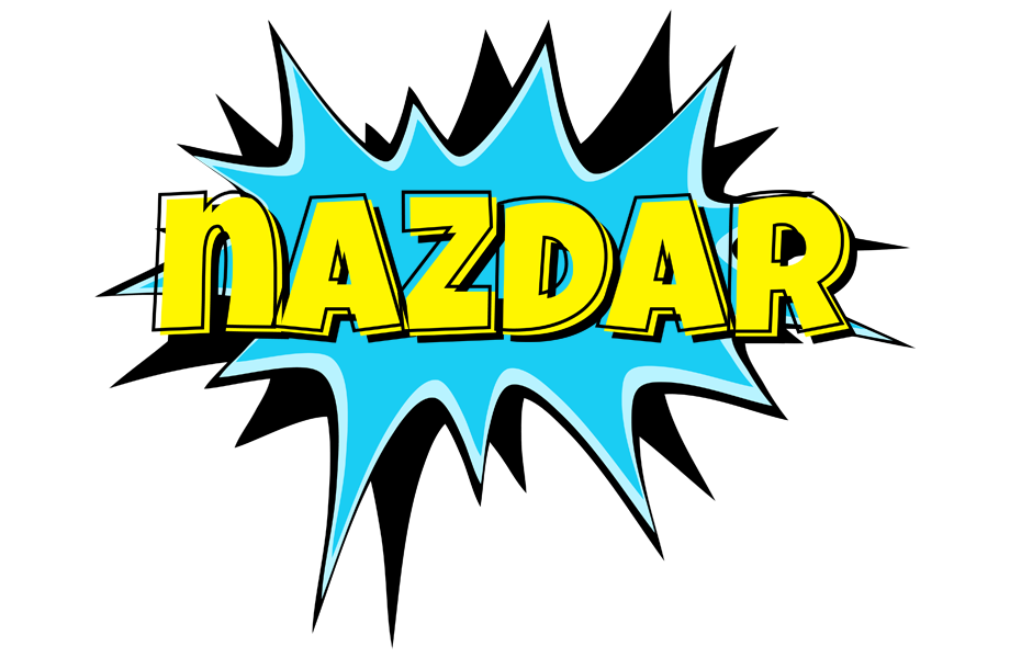 Nazdar amazing logo