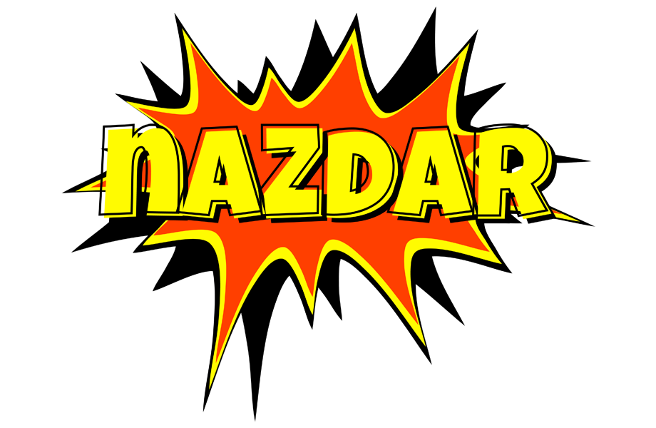 Nazdar bazinga logo