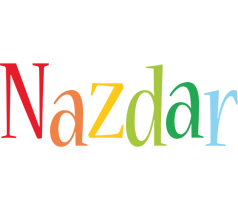 Nazdar birthday logo