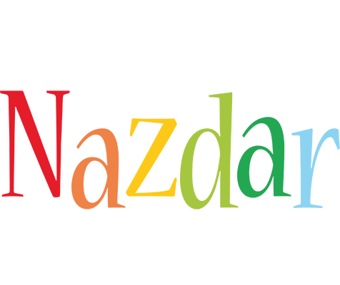Nazdar birthday logo