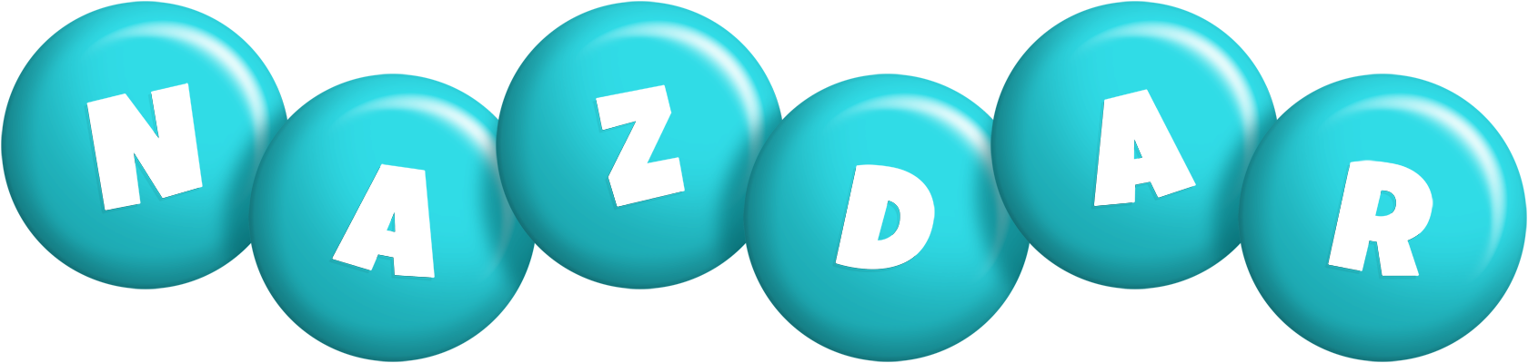 Nazdar candy-azur logo