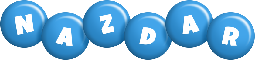 Nazdar candy-blue logo