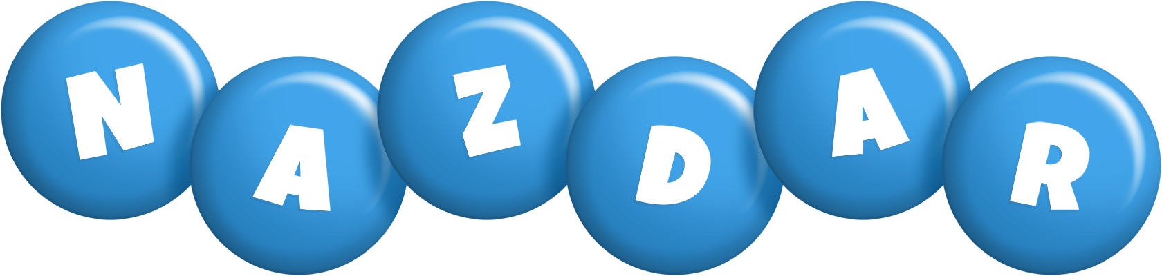Nazdar candy-blue logo
