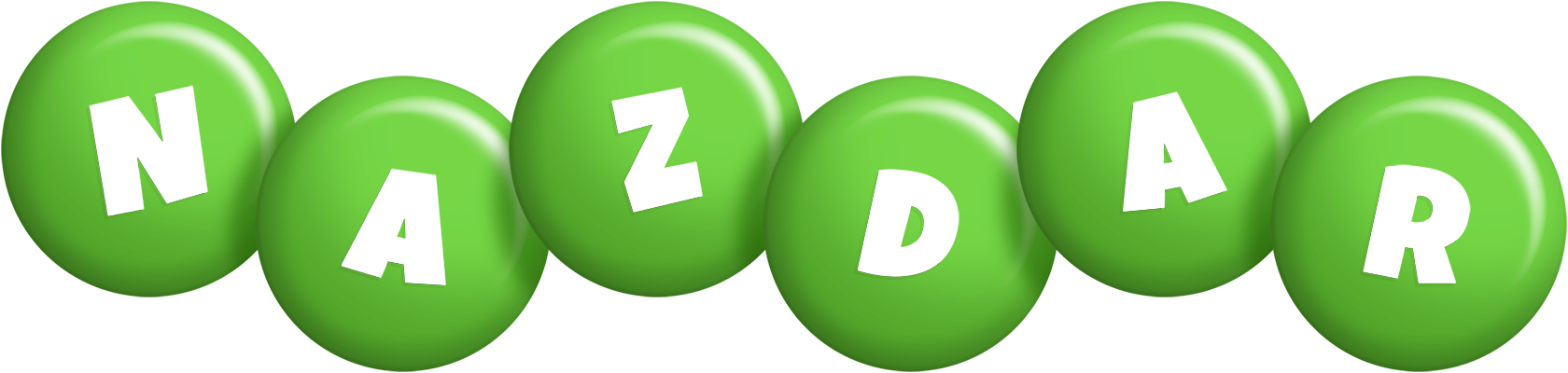 Nazdar candy-green logo