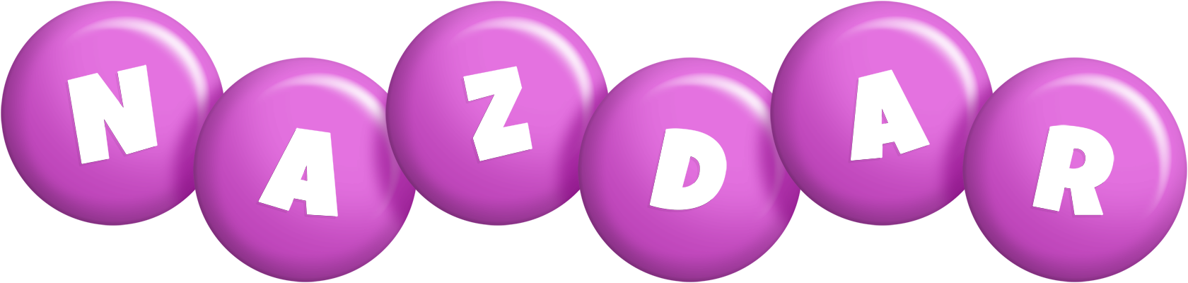 Nazdar candy-purple logo