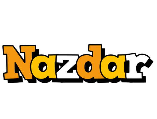 Nazdar cartoon logo