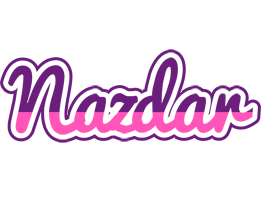 Nazdar cheerful logo