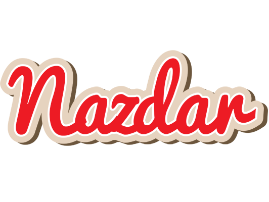 Nazdar chocolate logo