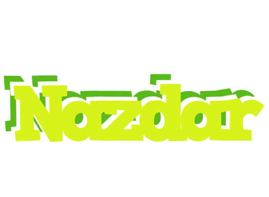Nazdar citrus logo