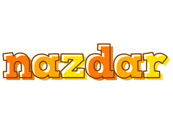 Nazdar desert logo