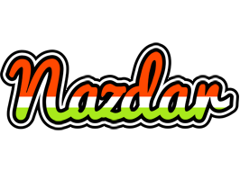 Nazdar exotic logo