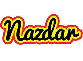 Nazdar flaming logo