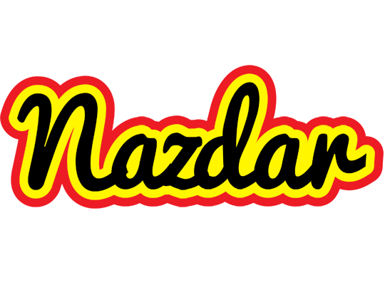 Nazdar flaming logo