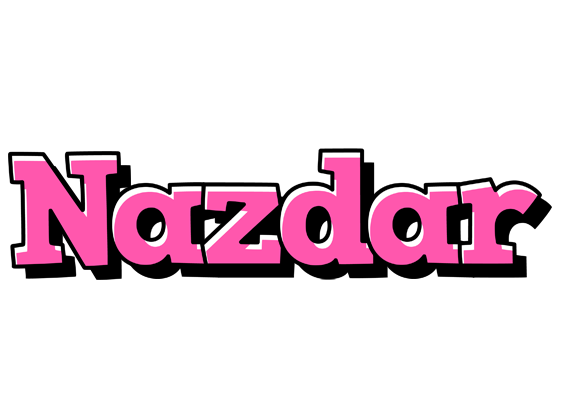 Nazdar girlish logo