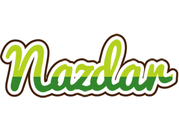 Nazdar golfing logo