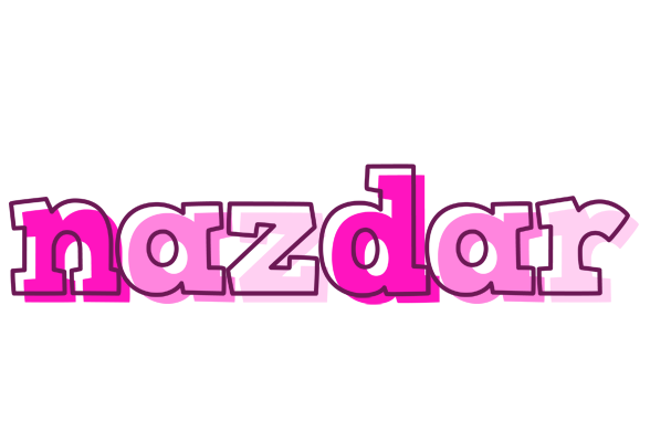 Nazdar hello logo