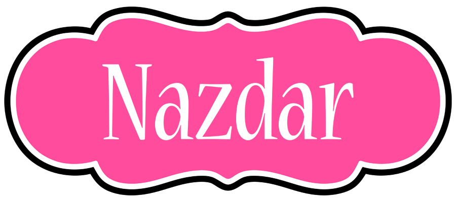 Nazdar invitation logo