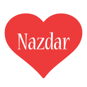 Nazdar love logo