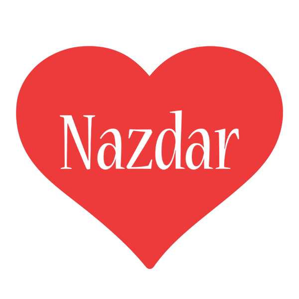 Nazdar love logo