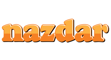 Nazdar orange logo