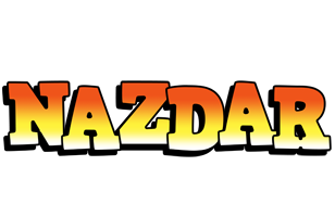 Nazdar sunset logo