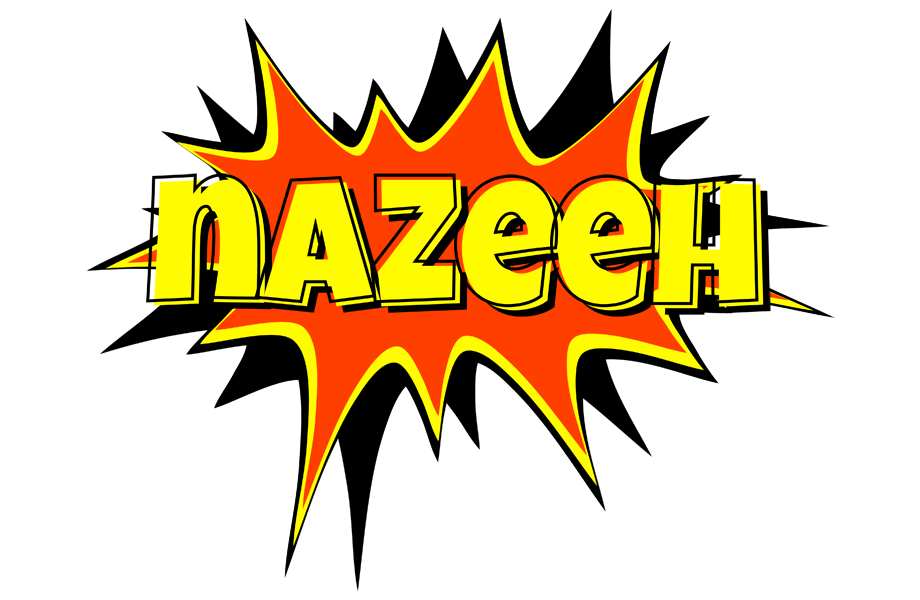 Nazeeh bazinga logo