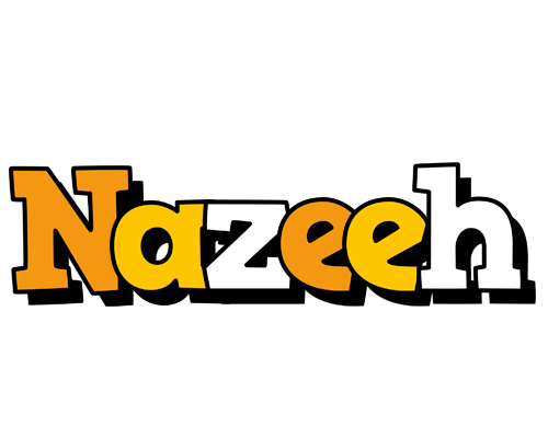 Nazeeh cartoon logo