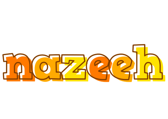 Nazeeh desert logo