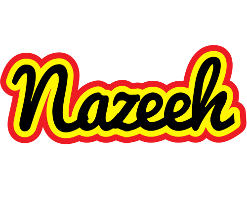 Nazeeh flaming logo