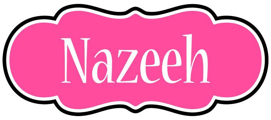Nazeeh invitation logo