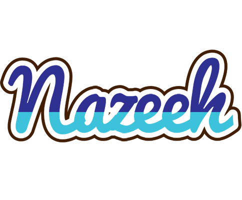 Nazeeh raining logo