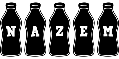 Nazem bottle logo