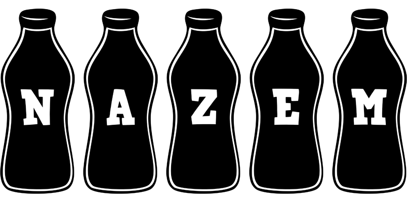 Nazem bottle logo