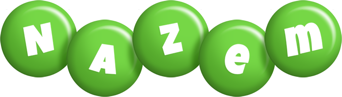 Nazem candy-green logo