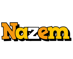 Nazem cartoon logo