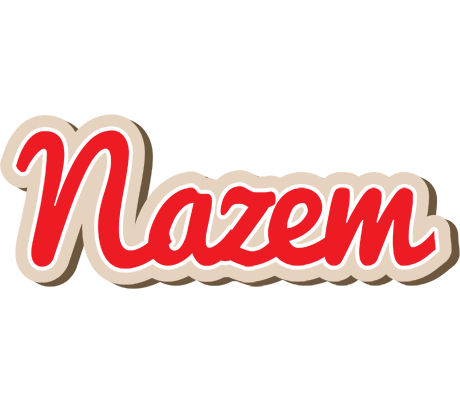 Nazem chocolate logo