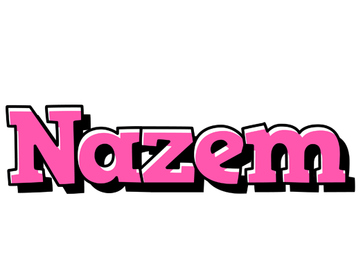 Nazem girlish logo