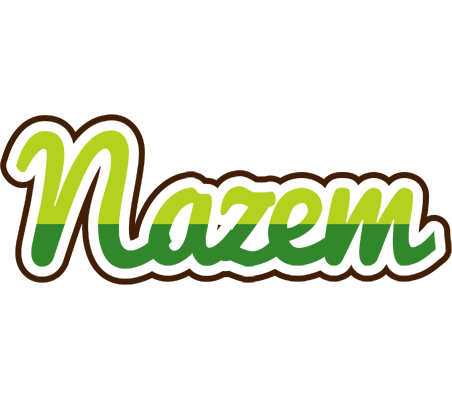 Nazem golfing logo