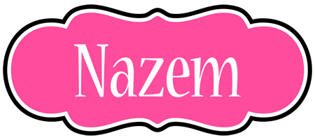 Nazem invitation logo