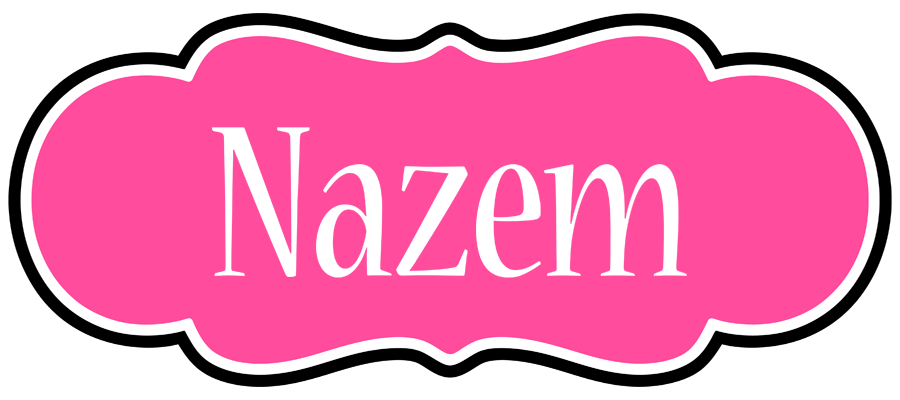 Nazem invitation logo