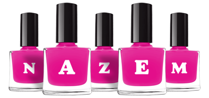 Nazem nails logo