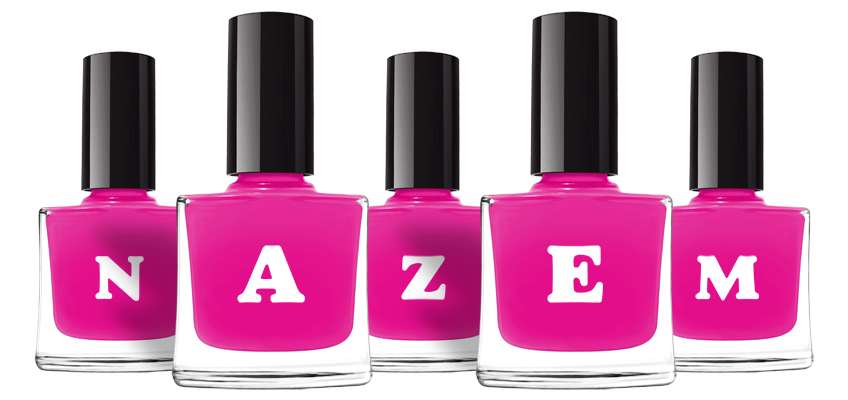 Nazem nails logo