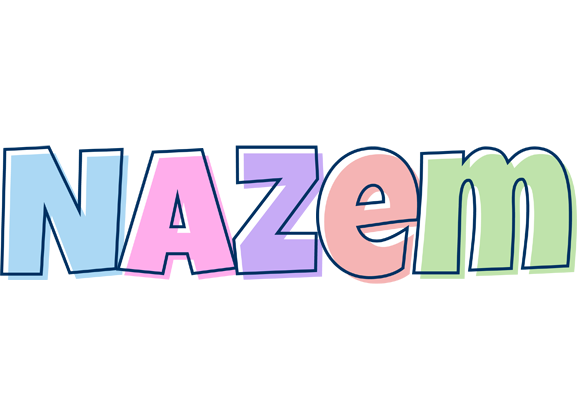 Nazem pastel logo