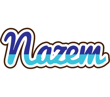 Nazem raining logo