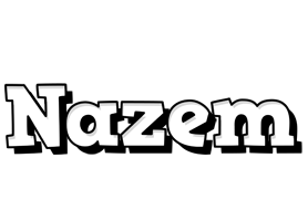 Nazem snowing logo