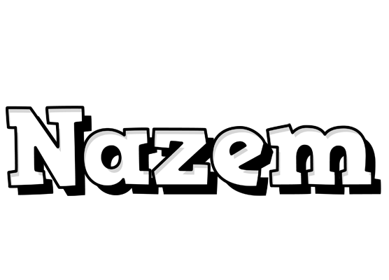 Nazem snowing logo